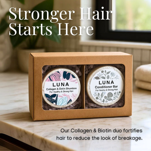 Luna Collagen & Biotin Shampoo & Conditioner Set