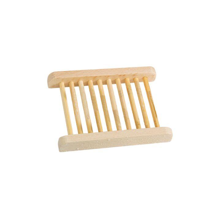 4-Pack Bamboo Soap Dish