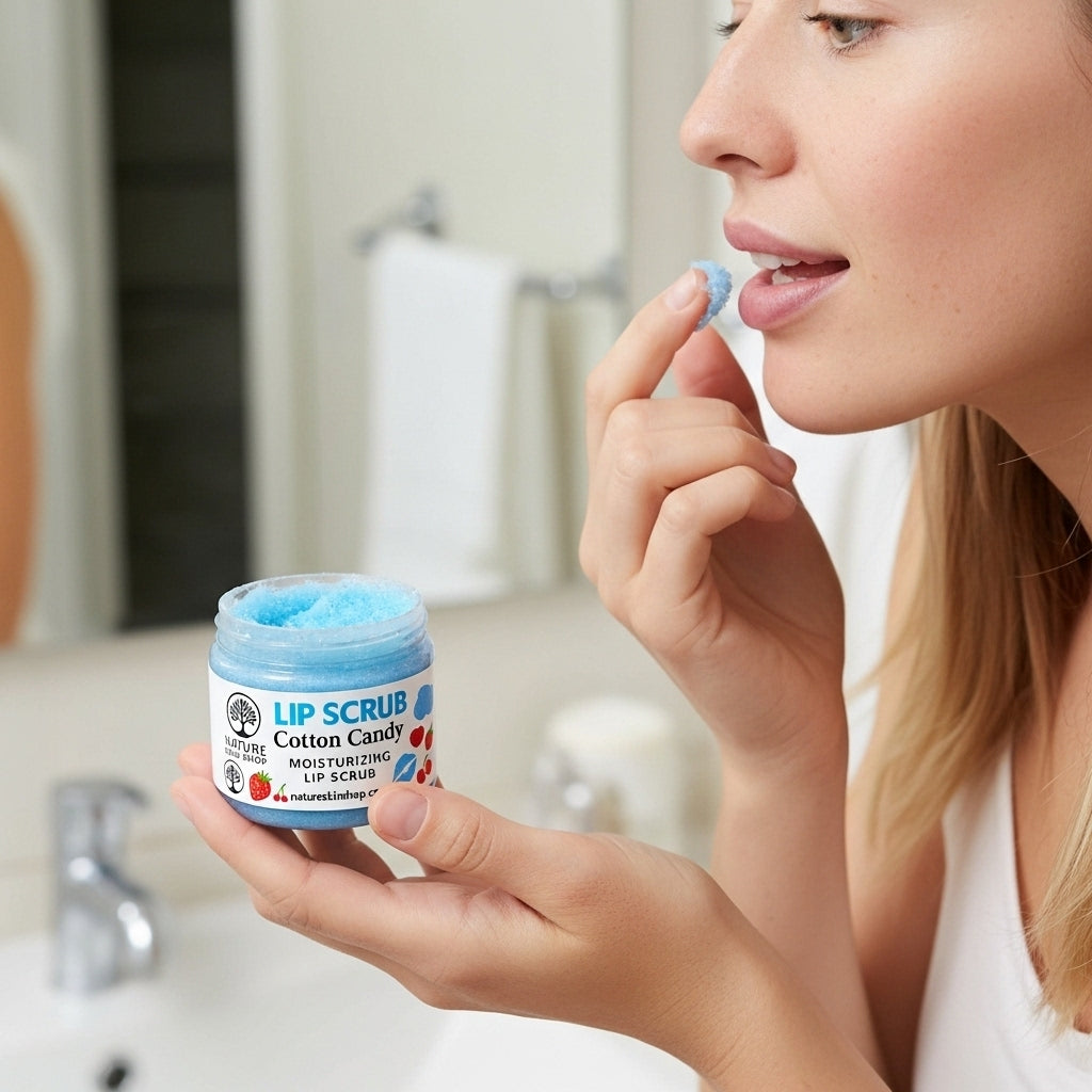 Cotton Candy Moisturizing Sugar Lip Scrub