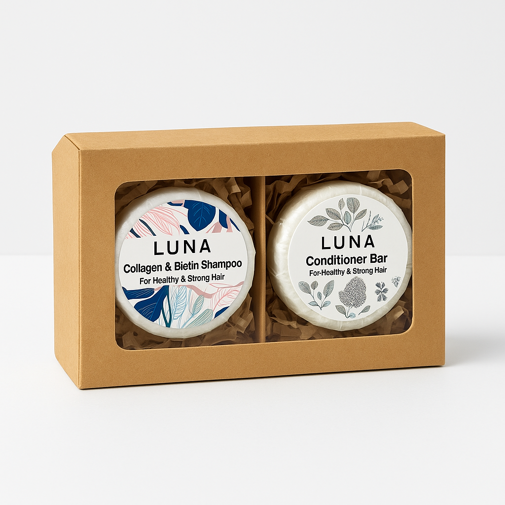 Luna Collagen & Biotin Shampoo & Conditioner Set