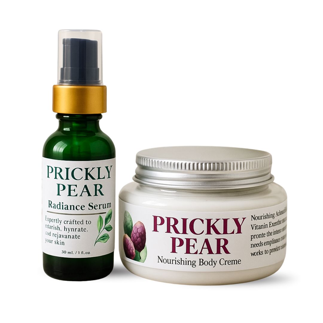 Prickly Pear Glow Essentials Set | The Complete Ritual for Face & Body Radiance