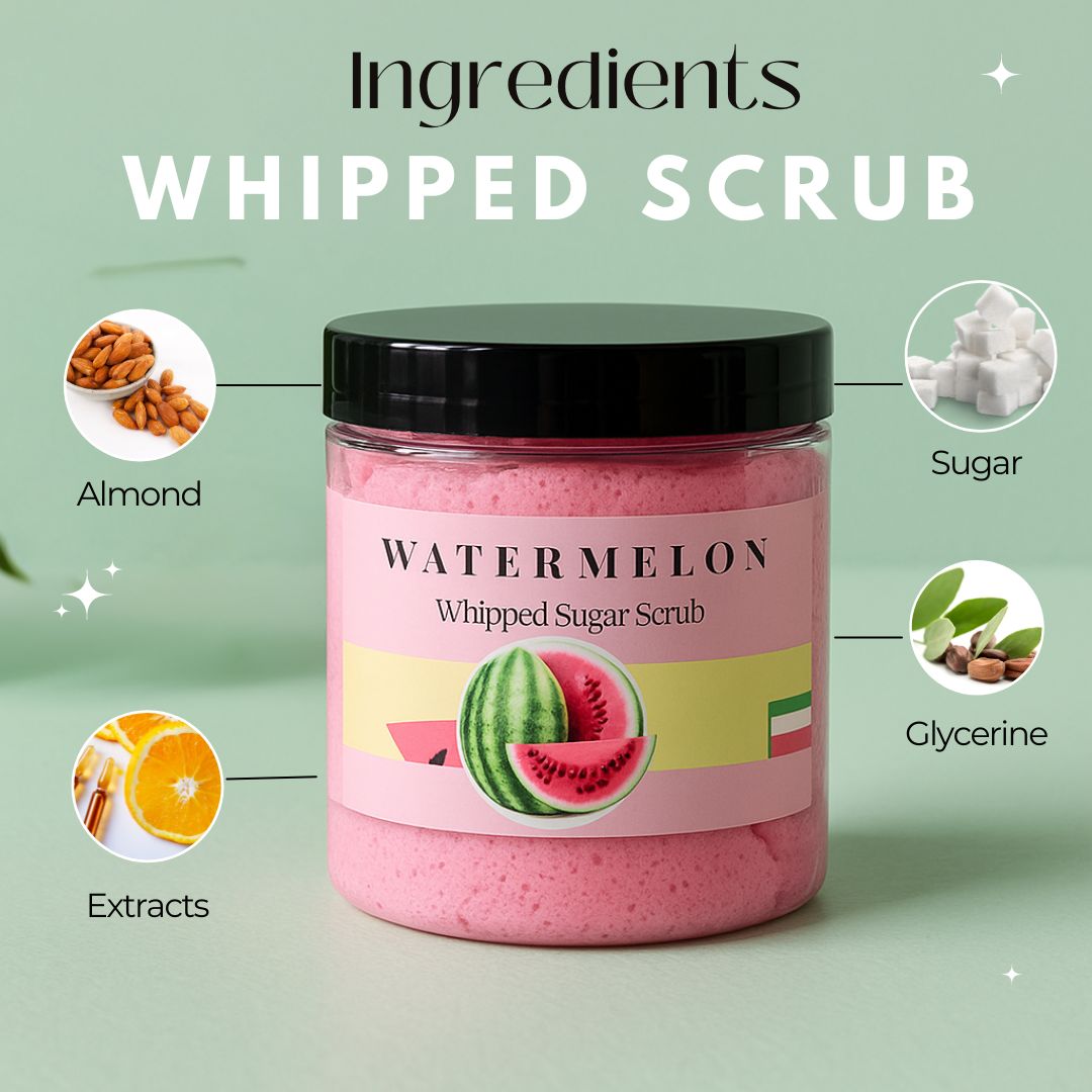 Grapefruit Whipped Sugar Scrub